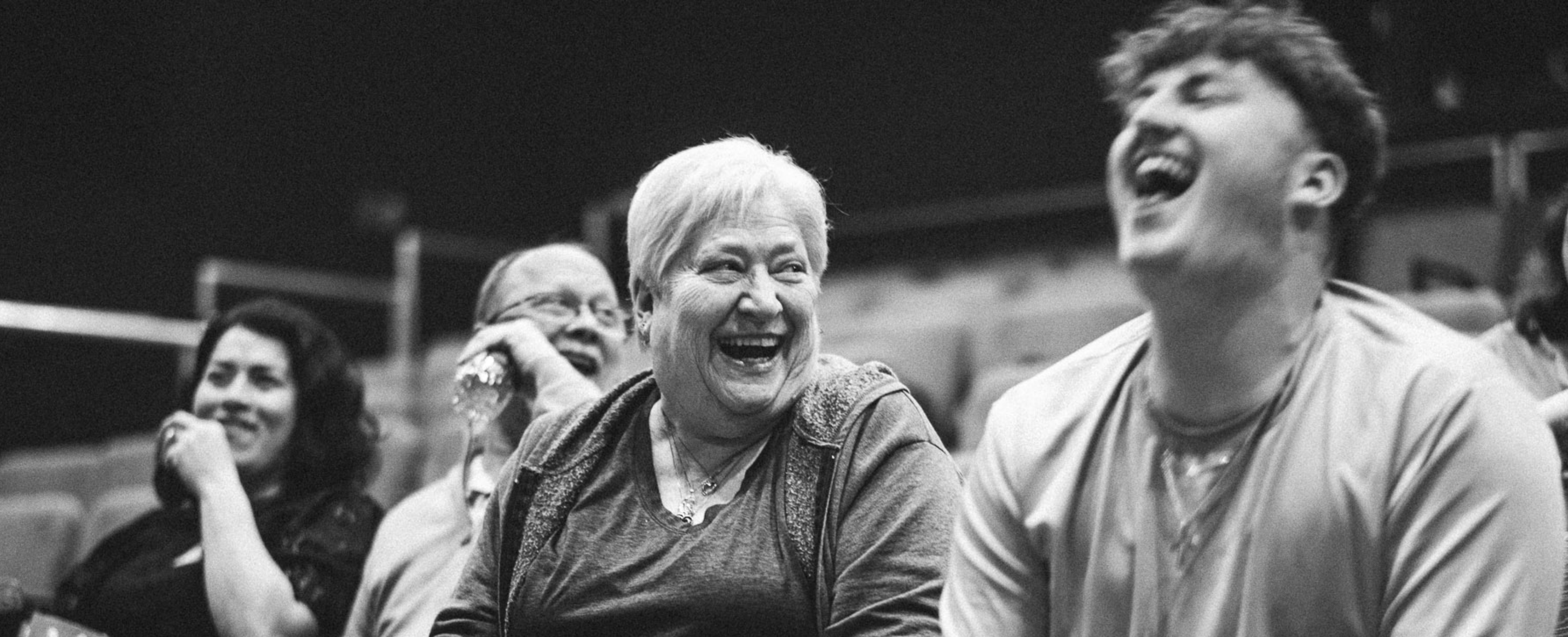 People laughing yay